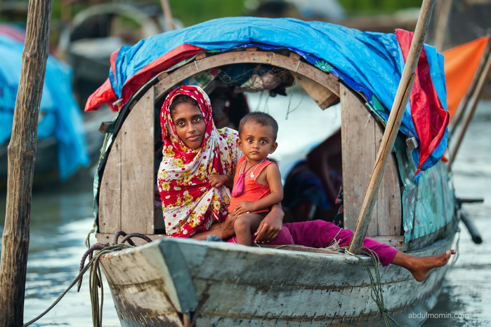 Floating Gypsy Life in Barisal, Living on Boats