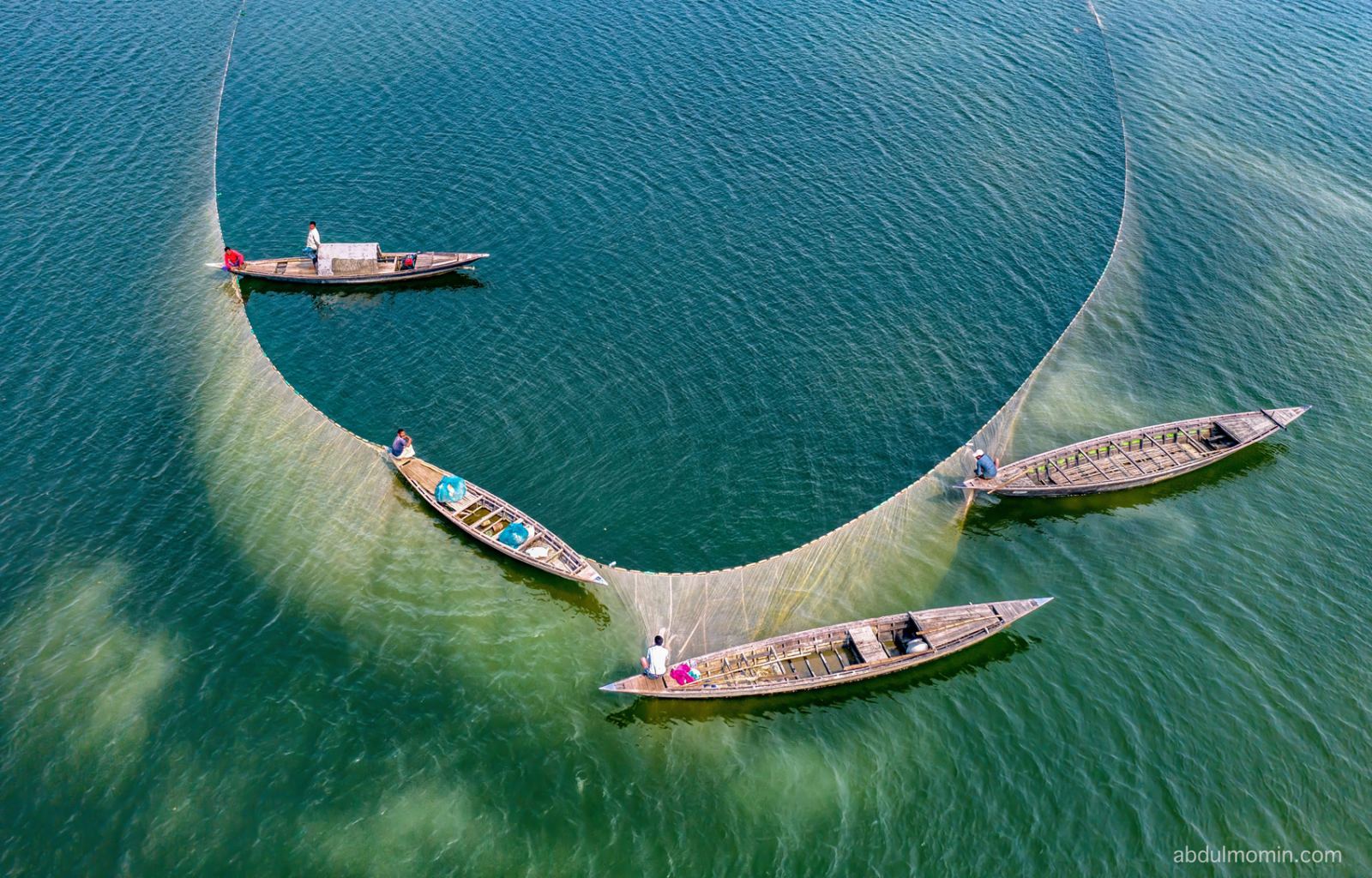 Red Chili and Fishing with Huge Nets Photography