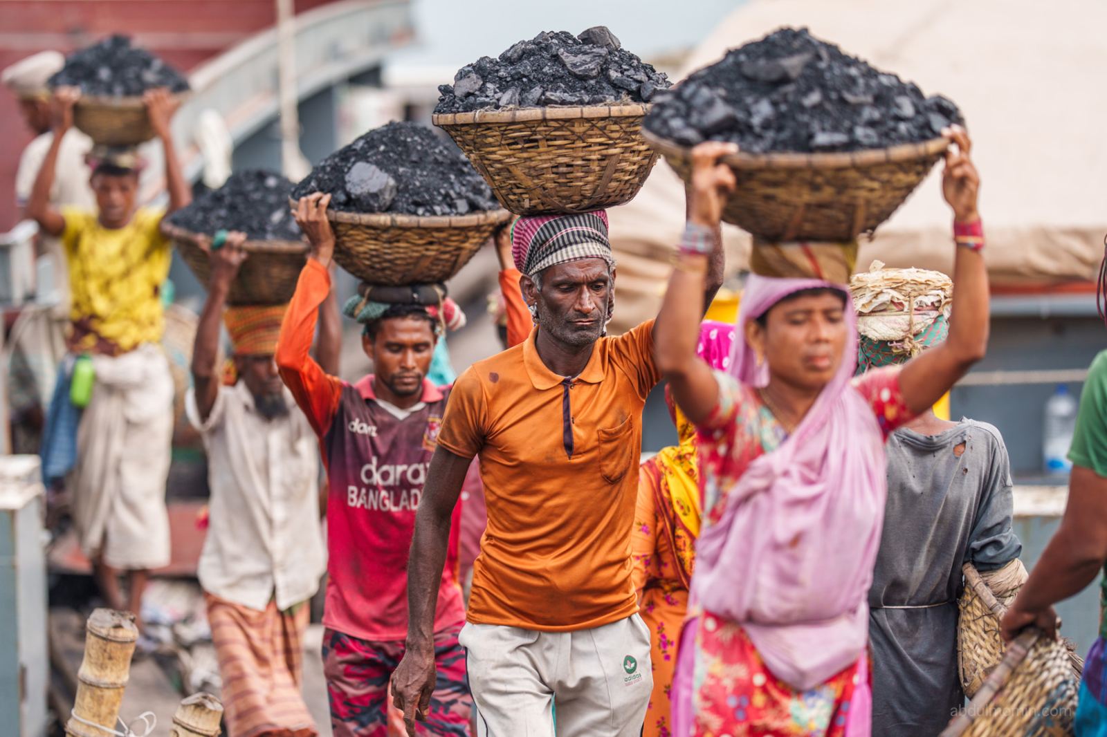 Coal Workers & Watermelon Boats