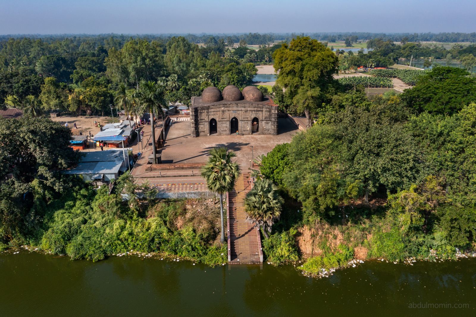 Kusumba Mosque & Aman Rice Threshing