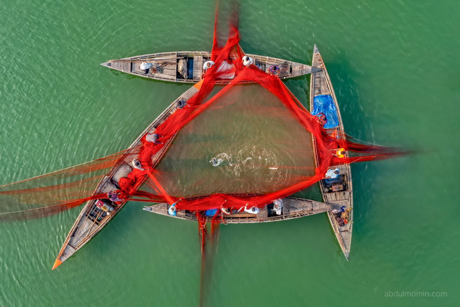 Fishing with Huge Net