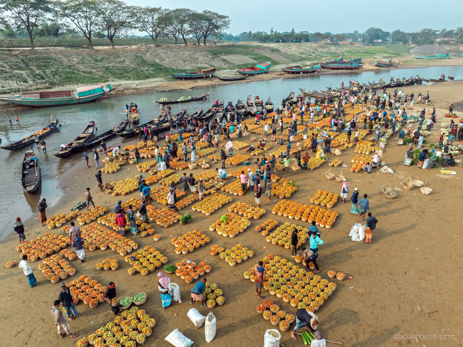 Huge Tomato Market at Kanaighat and Sylhet Landscape Photography