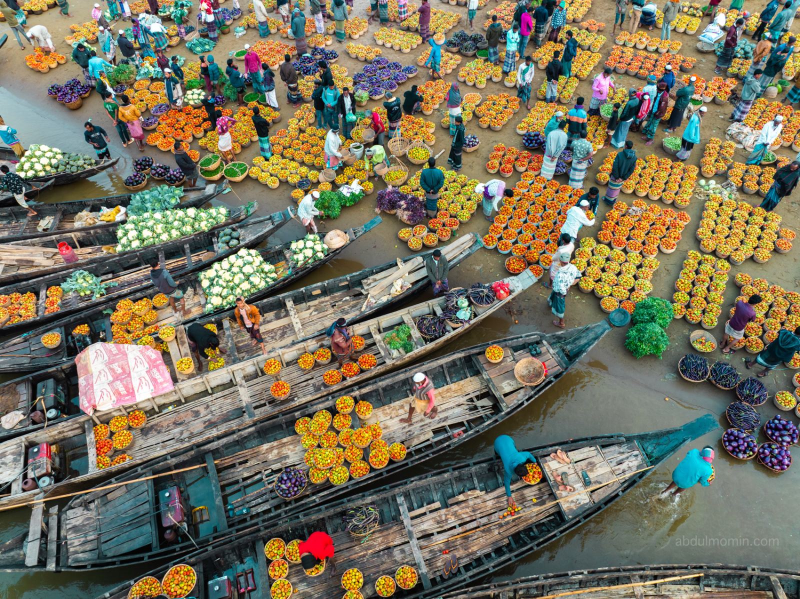 Huge Tomato Market at Kanaighat and Sylhet Landscape Photography