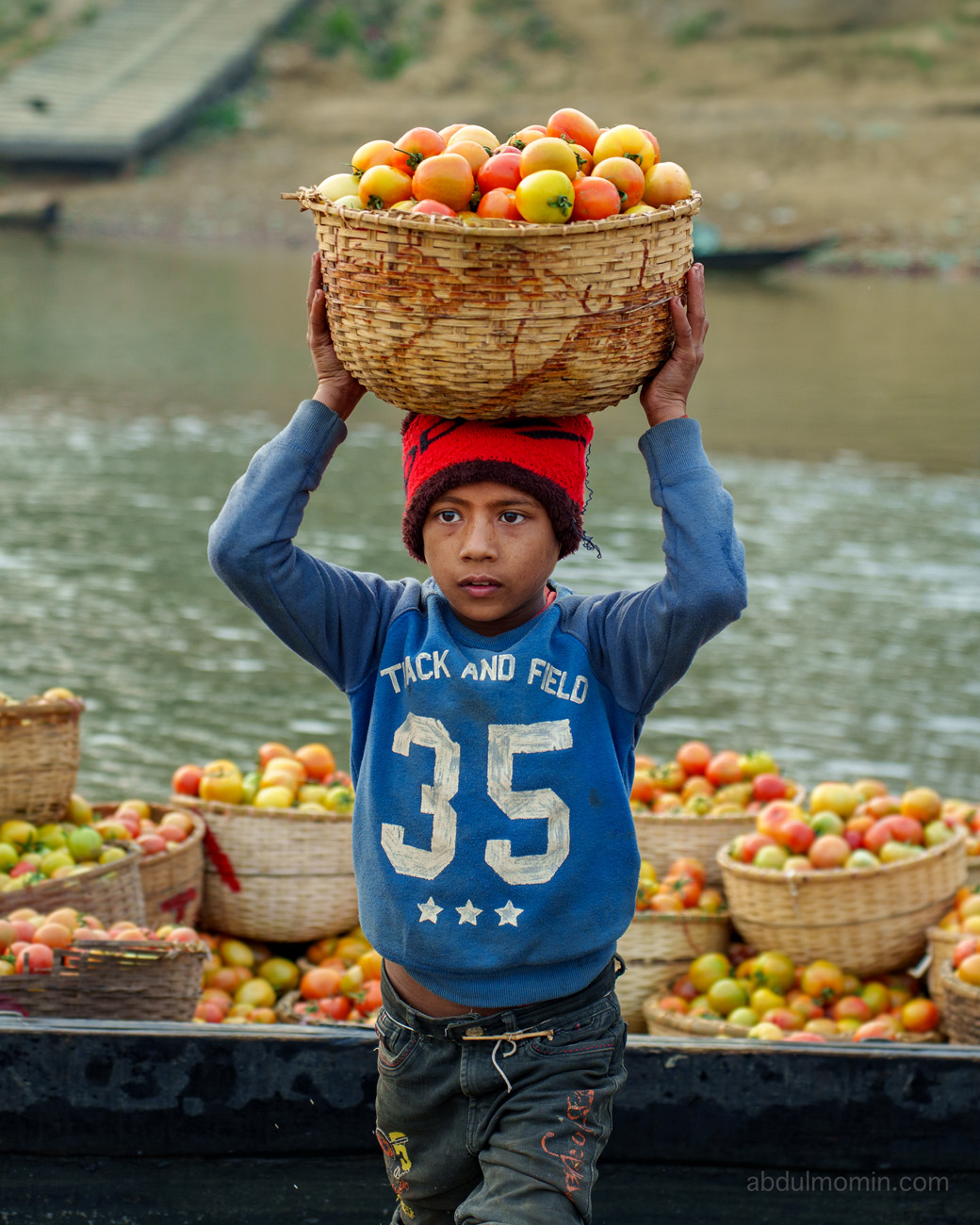 Huge Tomato Market at Kanaighat and Sylhet Landscape Photography