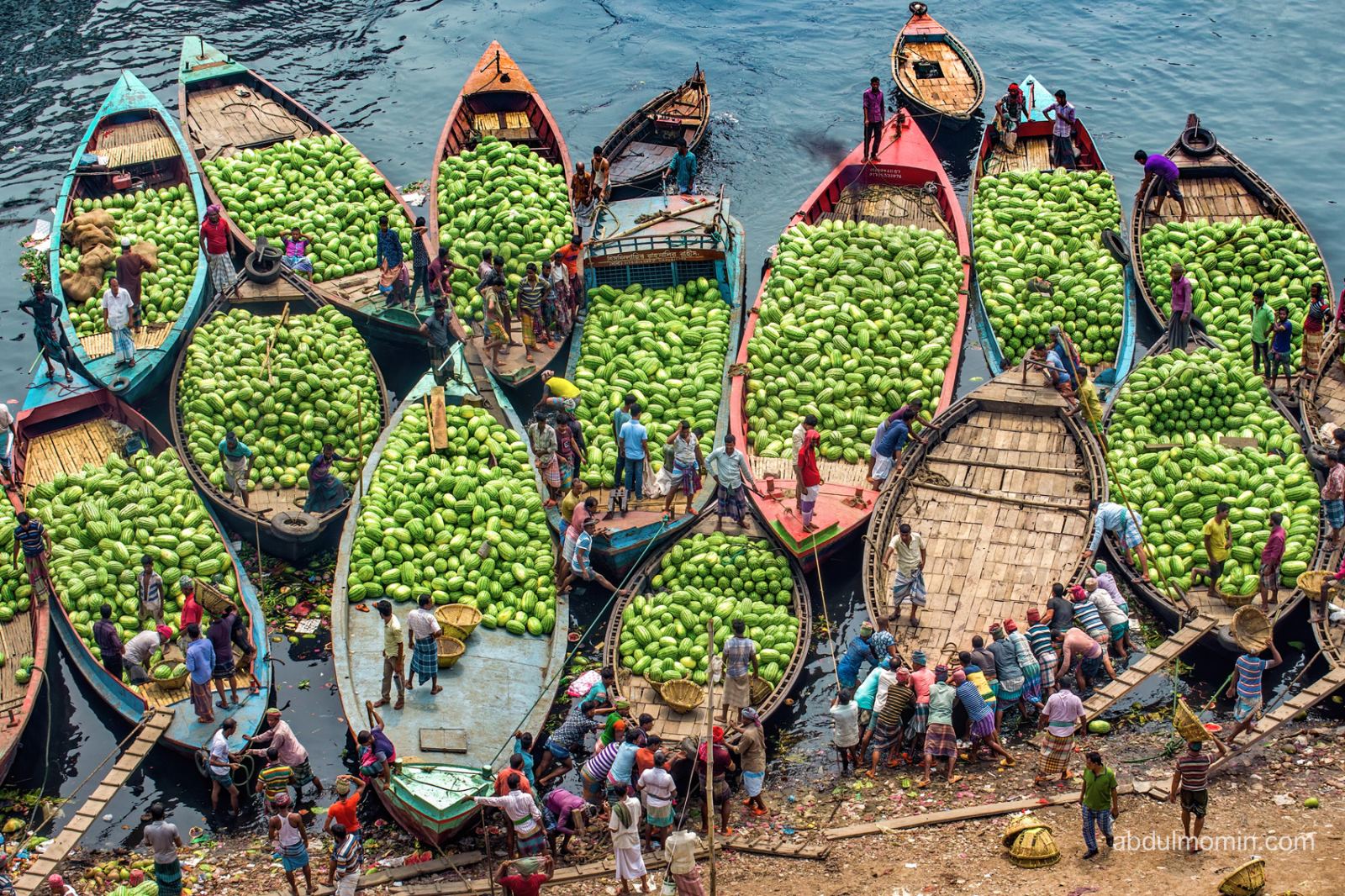 Coal Workers & Watermelon Boats