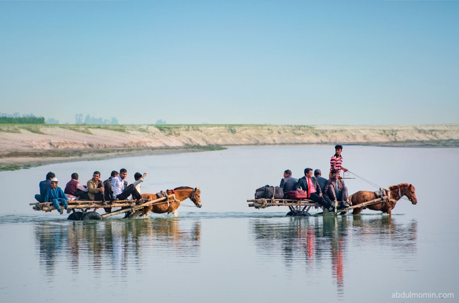 Sandbar Life in the Remote River Basin